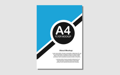 Flyer Mockup Design PSD Template