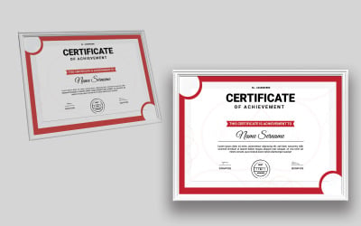 Most Beautiful Certificate Template