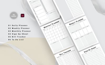 Planner giornaliero, settimanale e mensile