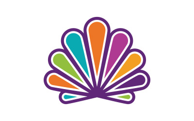 Shell vector icon silný koncept ilustrace šablona návrhu v.11