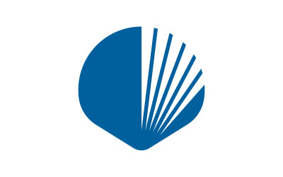 Shell vector icon strong concept illustration design template v.8