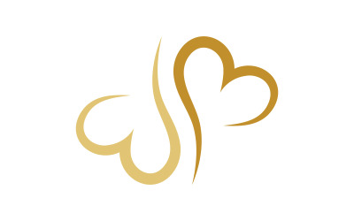 Szablon projektu logo ikony wektorowej kwiaciarni piękności v.29
