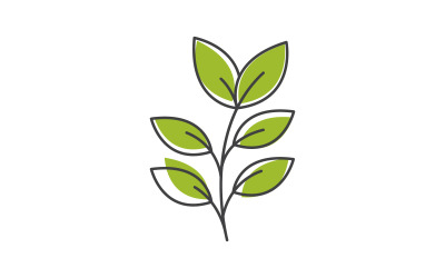 Szablon projektu logo ikony wektorowej kwiaciarni piękności v.6