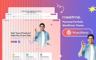MeetMe - Tema Wordpress de Portfólio Pessoal