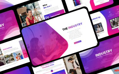 Presentación de tecnología empresarial e industrial