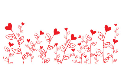 Beauty Love Vector Icon Illustration Design Template v.14