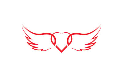 Beauty Love Vector icon illustration design Template v.17