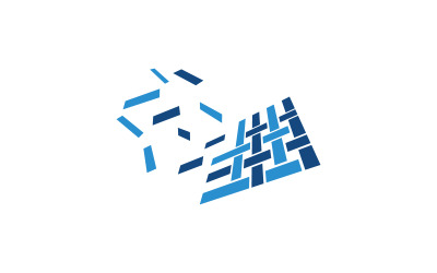 Tyg ikon logotyp design textil mall vektor illustration v.5