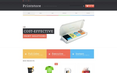 Адаптивний WooCommerce шаблон на тему типографія №48827