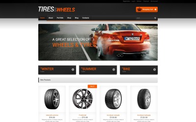 Адаптивный WooCommerce шаблон №48891 на тему автомонтаж