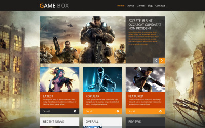 Game Portal WordPress Theme Tema WordPress №48834