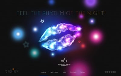 Nightclub Website Template