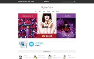 Thème WooCommerce adaptatif pour boutique de cosmétique #48892