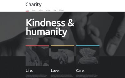 Thème WordPress adaptatif NGO #48829