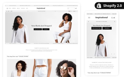 A legjobb inspiráló divat – Shopify divattémák | Shopify 2.0