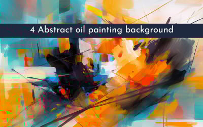 Abstract oil painting background