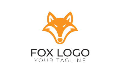 Minimal Fox-logotypmall