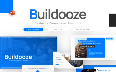 Buildooze Business PowerPoint sablon