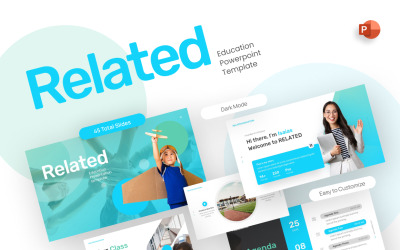 Related Education PowerPoint Template
