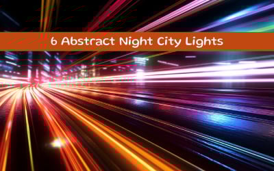Abstract night city lights background