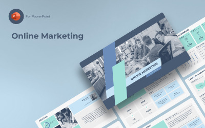 PowerPoint-presentatie voor online marketing