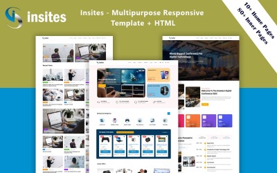 Insites - Mehrzweck-HTML-Website-Vorlage