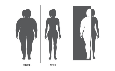 Body mass index vektor illustration designmall v.13