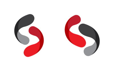 Business corporate S letter logo design template v.2