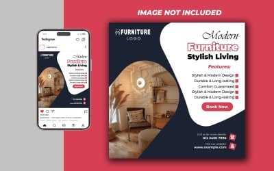 Furniture Social Media Post - Suitable for Multiple Platforms - 036