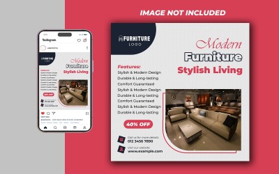 Furniture Social Media Post - Suitable for Multiple Platforms - 038