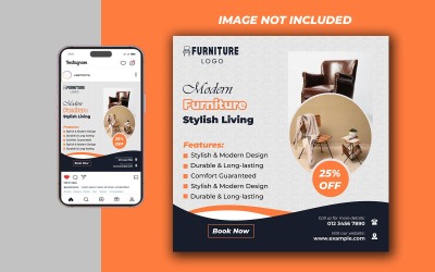 Furniture Social Media Post - Suitable for Multiple Platforms - 043