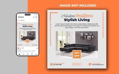 Furniture Social Media Post - Suitable for Multiple Platforms - 044