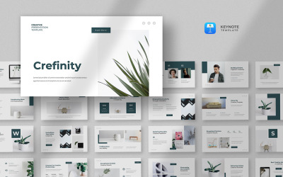 Crefinity - 极简创意主题演讲模板