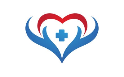 Szablon projektu logo dla opieki adopcyjnej, sieci i mediów społecznościowych v.9