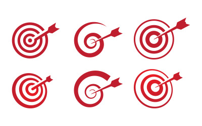 Target business Vector icon illustration design