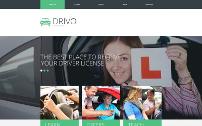 Šablona webových stránek Responsive Traffic