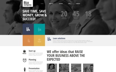 Template Joomla Responsive #48952 per Un Sito di Servizi Commerciali