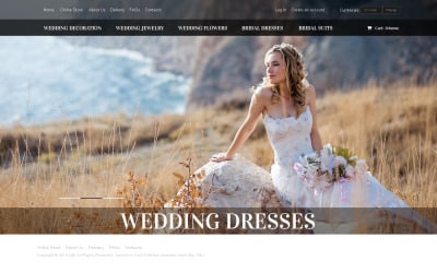 Wedding Shop VirtueMart Template