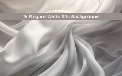 Elegante sfondo bianco in seta