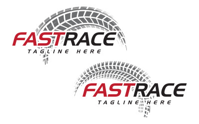Fast Track Tire Race konceptdesign illustration mall v.3