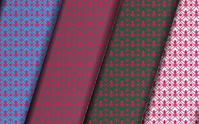 Customize vector pattern design element.
