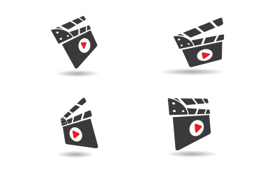 Film film biograf vektor designillustration v.2
