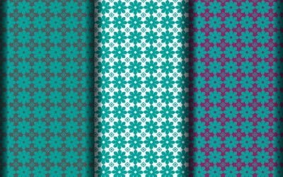 Geometric vector pattern design element.