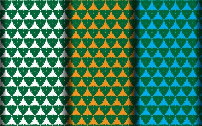 Modello di progettazione con motivo geometrico vettoriale.