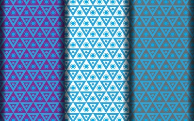 Modello di progettazione di pattern vettoriali completamente personalizzabile.