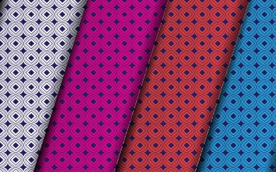 Vector customize seamless pattern design template.