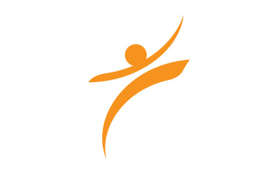 Human Healthy logo sign illustration vector design v.1