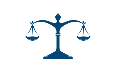 Justice law firm icon Logo Template vector illustration design v.12