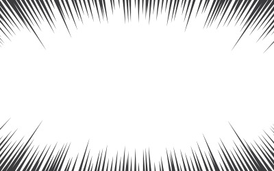 Speed Lines Comic Book Design Element Vector Illustration v.15