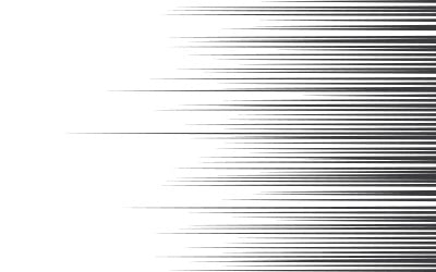 Speed Lines Comic Book Design Element Vector Illustration v.25